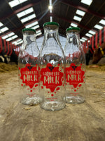 Load image into Gallery viewer, TP Farm life glass bottle.
