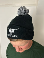 Load image into Gallery viewer, Black Bobble Hat
