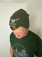 Load image into Gallery viewer, Olive Flame Beanie
