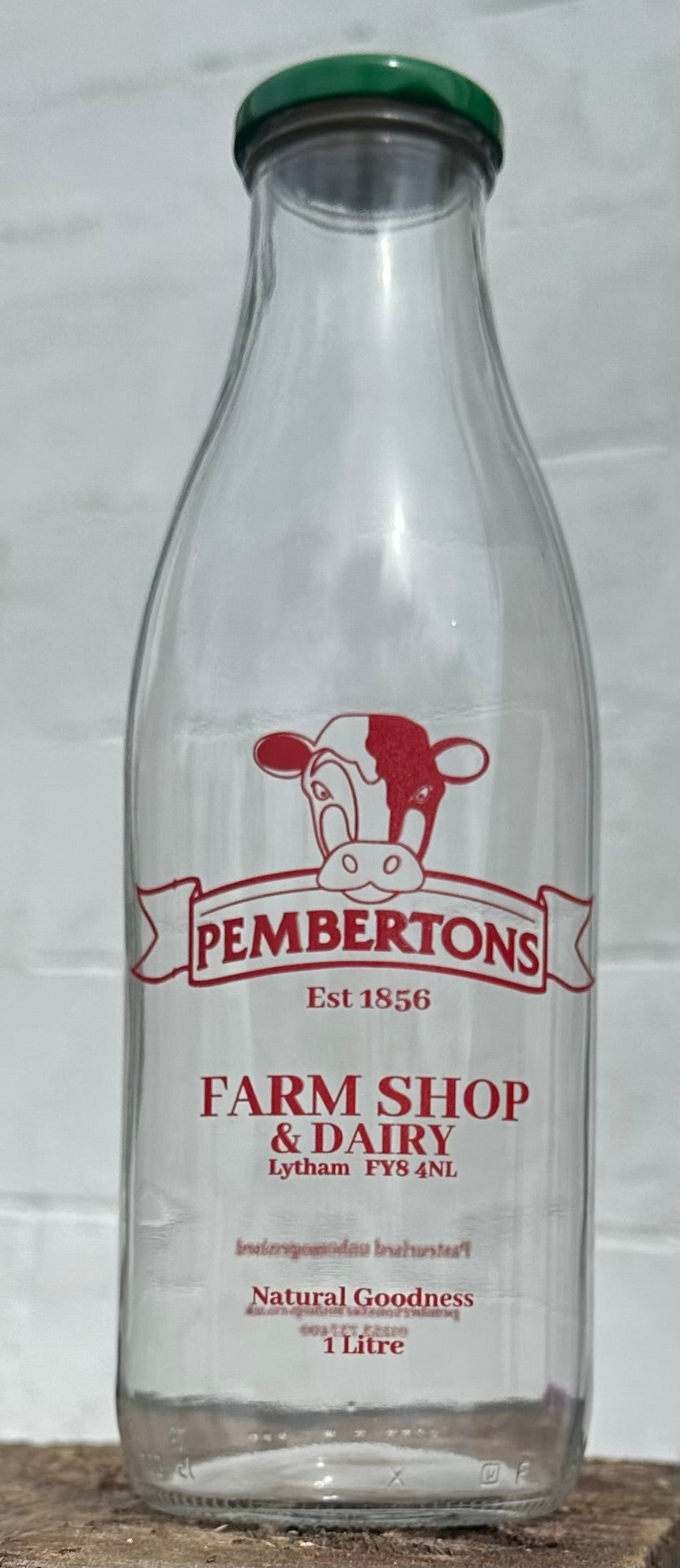 Pembertons glass bottle.