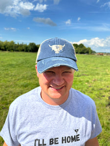 Blue Washed Trucker Cap