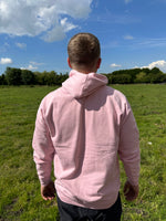 Load image into Gallery viewer, Light Pink multi-coloured hoodie
