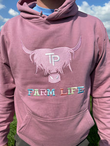 Pink Hoodies with multi design!